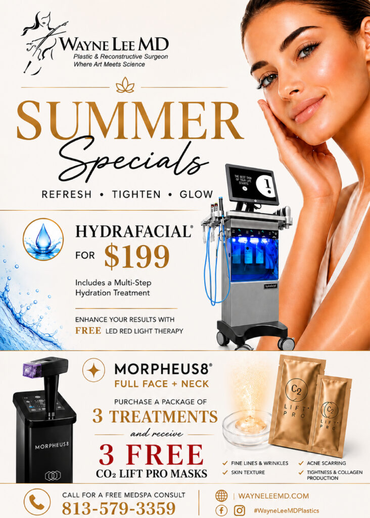 Wayne Lee MD July Specials